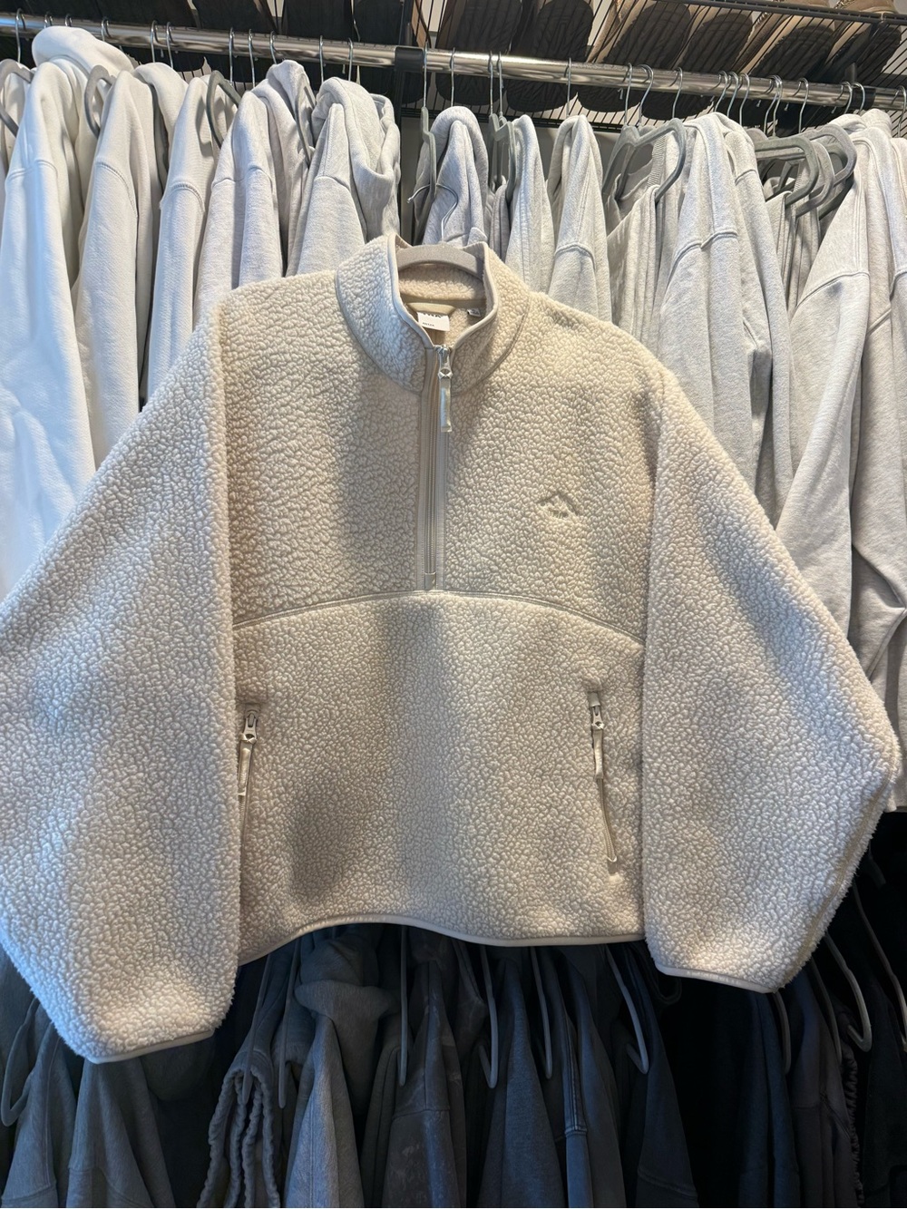Aritzia Half Zip Fleece